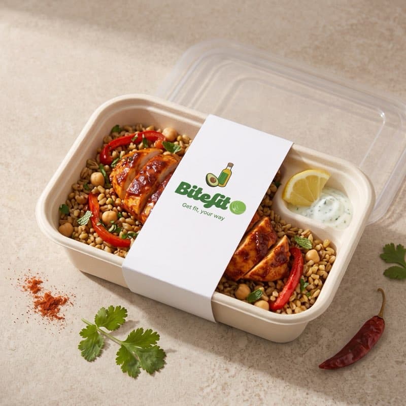 Harissa Chicken with Freekeh