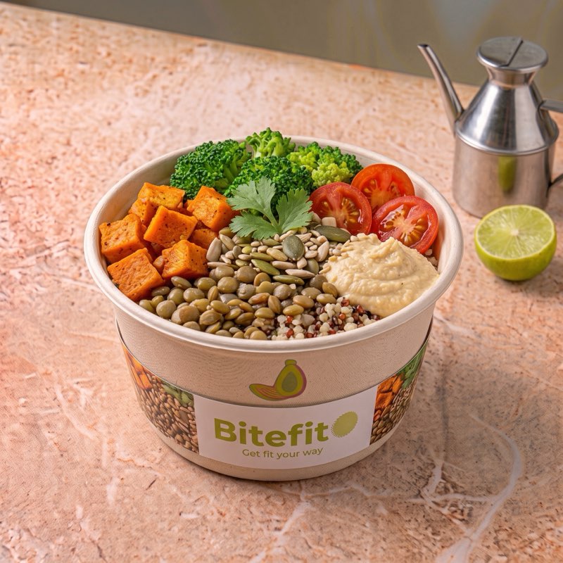 Lentil and Quinoa Power Bowl