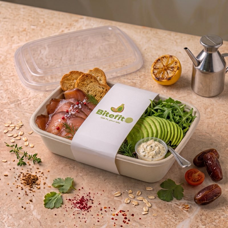 Smoked Salmon and Avocado Plate